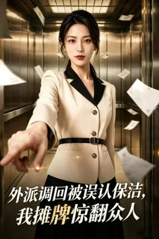 《外派调回被误认保洁，我摊牌惊翻众人（48集）AI短剧（百度网盘）》短剧封面