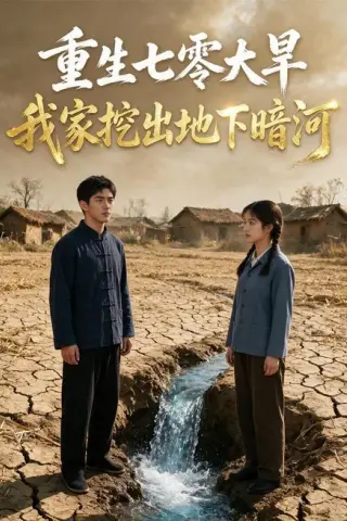 《重生七零大旱，我家挖出地下暗河（107集）AI短剧（夸克网盘）》短剧封面