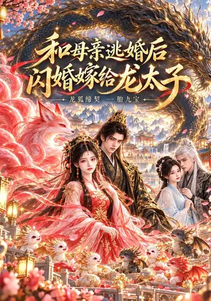 《和母亲逃婚后闪婚嫁给龙太子（60集）（夸克网盘）》短剧封面