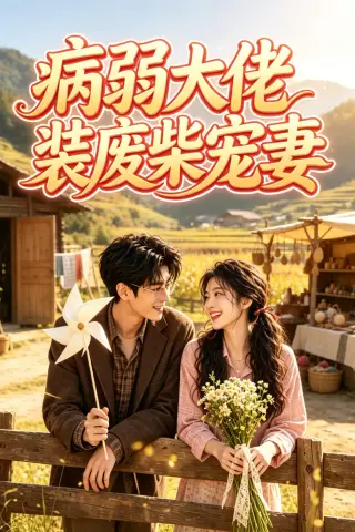 《病弱大佬装废柴宠妻（62集）（夸克网盘）》短剧封面