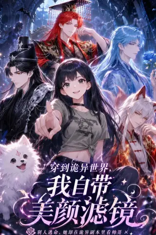 《穿到诡异世界，我自带美颜滤镜（60集）（夸克网盘）》短剧封面