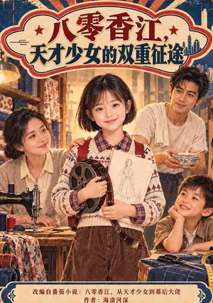 《八零香江，天才少女的双重征途（139集）（夸克网盘）》短剧封面