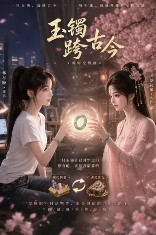 《玉镯跨古今（62集）（夸克网盘）》短剧封面