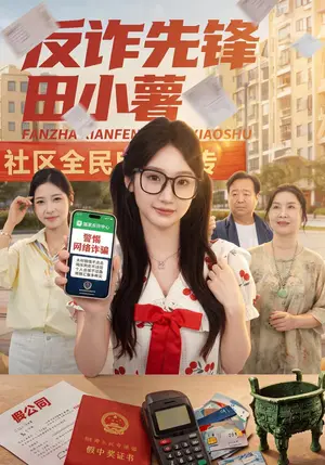 《反诈先锋田小薯（40集）田欣雅&李红卫（夸克网盘）》短剧封面