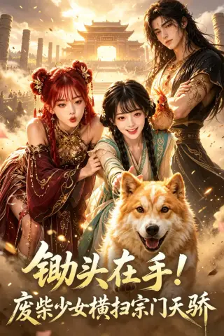 《锄头在手！废柴少女横扫宗门天骄（15集）（夸克网盘）》短剧封面