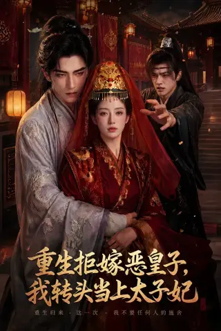《重生拒嫁恶皇子，我转头当上太子妃（55集）（夸克网盘）》短剧封面