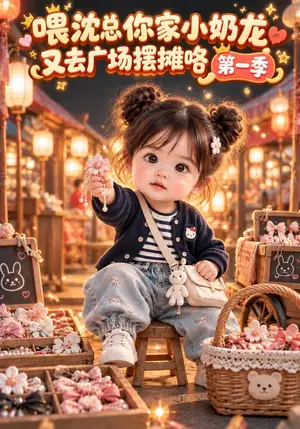 《喂沈总你家小奶龙又去广场摆摊咯第一季（297集）（夸克网盘）》短剧封面