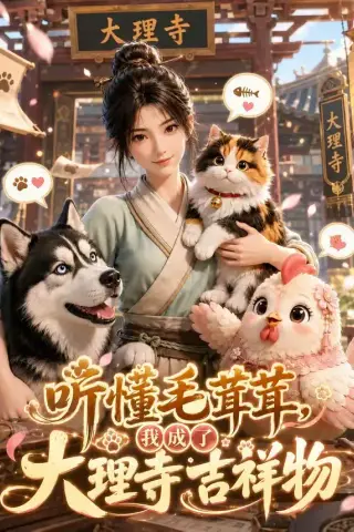 《听懂毛茸茸，我成了大理寺吉祥物（48集）（夸克网盘）》短剧封面