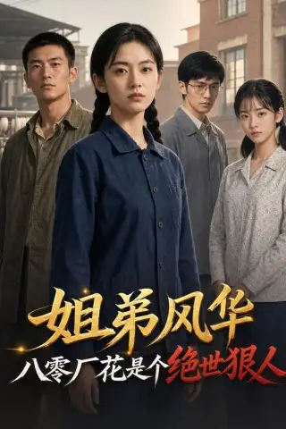 《姐弟风华：八零厂花是个绝世狠人（87集）AI短剧（夸克网盘）》短剧封面