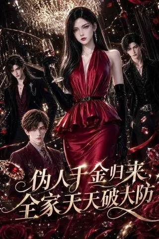 《伪人千金归来，全家天天破大防（40集）（百度网盘）》短剧封面