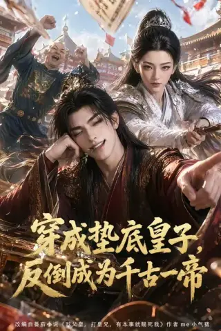《穿成垫底皇子，反倒成为千古一帝（84集）（百度网盘）》短剧封面