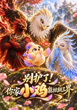 《别护了！你家小鸡能掀翻三界（70集）（夸克网盘）》短剧封面