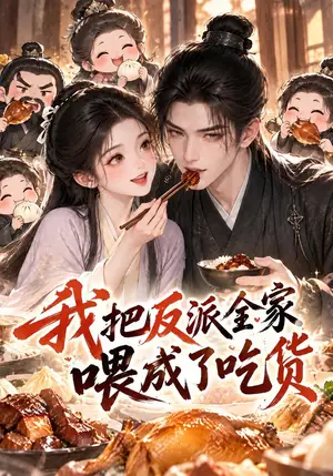 《我把反派全家喂成了吃货（98集）（夸克网盘）》短剧封面