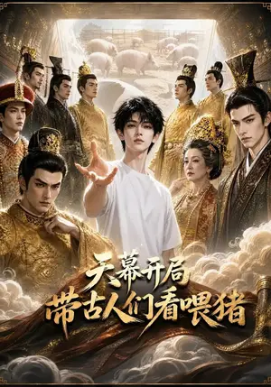 《天幕开局带古人们看喂猪（176集）（夸克网盘）》短剧封面