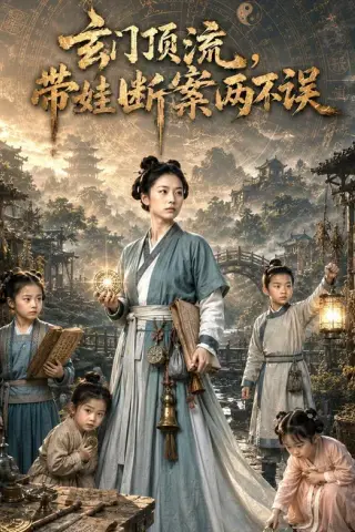 《玄门顶流，带娃断案两不误（67集）（百度网盘）》短剧封面
