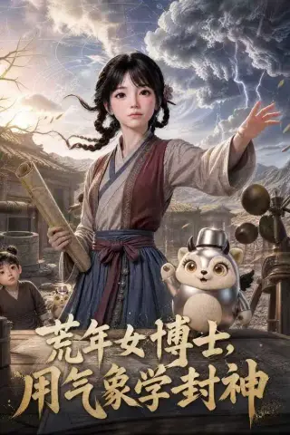 《荒年女博士，用气象学封神（65集）（夸克网盘）》短剧封面