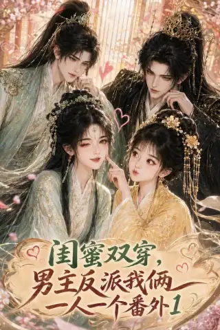 《闺蜜双穿，男主反派我俩一人一个番外1（61集）（夸克网盘）》短剧封面