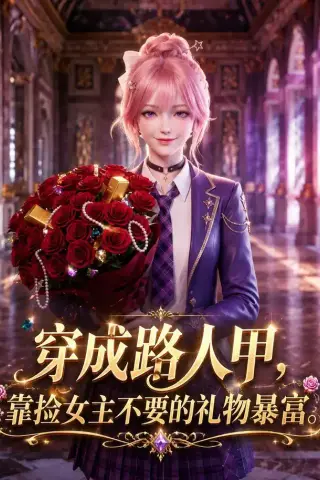 《穿成路人甲，靠捡女主不要的礼物暴富（56集）（夸克网盘）》短剧封面