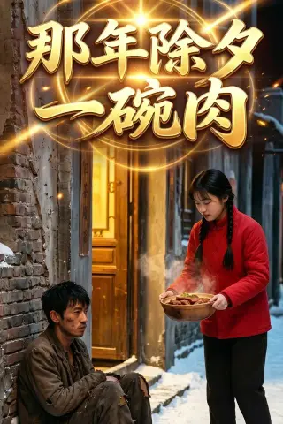 《那年除夕一碗肉（59集）AI短剧（夸克网盘）》短剧封面