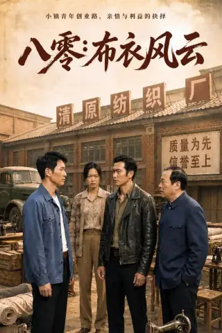 《八零：布衣风云（60集） AI短剧（夸克网盘）》短剧封面