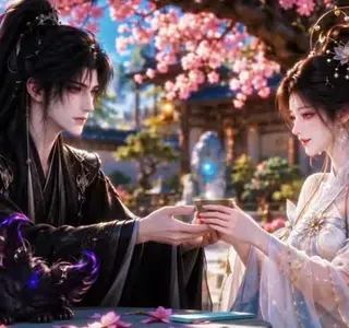《我养的柔弱夫君，竟是灭世魔尊（143集）（夸克网盘）》短剧封面