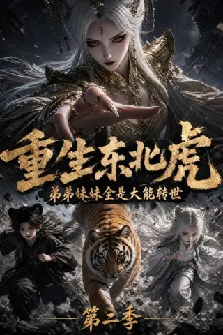 《重生东北虎，弟弟妹妹全是大能转世！第二季（119集）（夸克网盘）》短剧封面