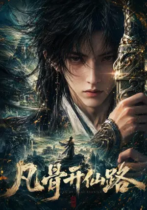 《凡骨开仙路（300集）（夸克网盘）》短剧封面
