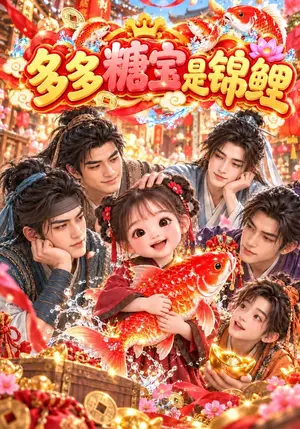 《多多糖宝是锦鲤（222集）（夸克网盘）》短剧封面