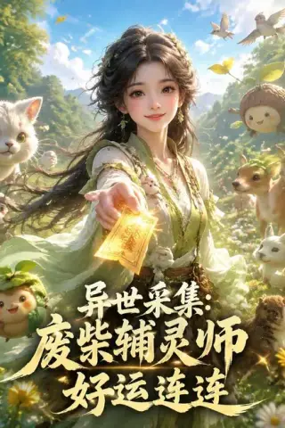 《异世采集：废柴辅灵师好运连连（114集）Ai短剧（百度网盘）》短剧封面