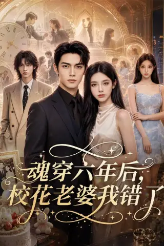 《魂穿六年后，校花老婆我错了（70集）（夸克网盘）》短剧封面