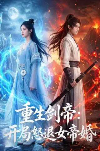 《重生剑帝：开局怒退女帝婚（85集）Ai短剧（百度网盘）》短剧封面