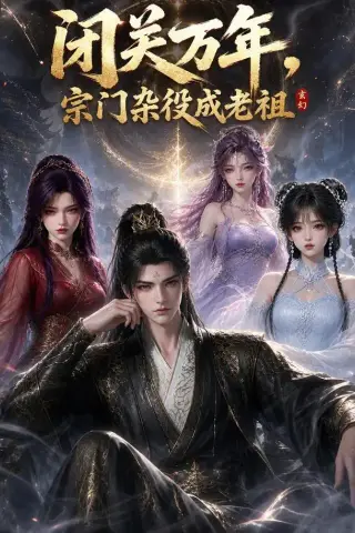 《闭关万年，宗门杂役成老祖（109集）（夸克网盘）》短剧封面