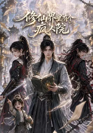《修仙界里有个疯人院（64集）（夸克网盘）》短剧封面
