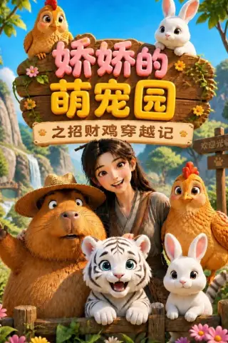 《娇娇的萌宠园之招财鸡穿越记（52集）（百度网盘）》短剧封面