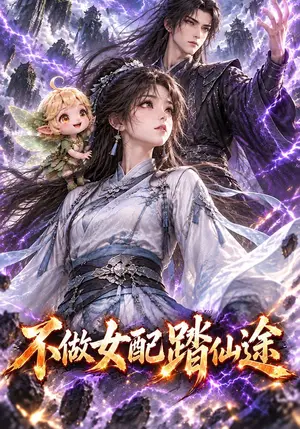 《不做女配踏仙途（50集）（夸克网盘）》短剧封面