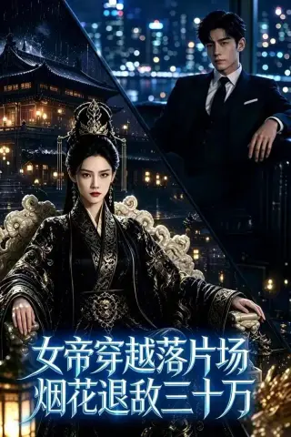 《女帝穿越落片场，烟花退敌三十万（40集）（夸克网盘）》短剧封面