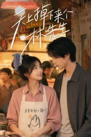 《天上掉下来个林先生（50集）AI短剧（百度网盘）》短剧封面