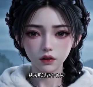 《穿越兽世，黑虎君被我收服（125集）（夸克网盘）》短剧封面