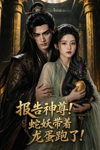 《报告神尊！蛇妖带着龙蛋跑了！（42集）（百度网盘）》短剧封面