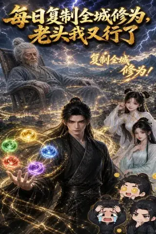 《每日复制全城修为，老头我又行了（189集）（百度网盘）》短剧封面