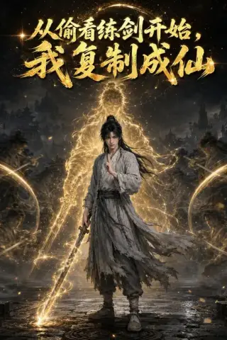 《从偷看练剑开始，我复制成仙（74集）（百度网盘）》短剧封面