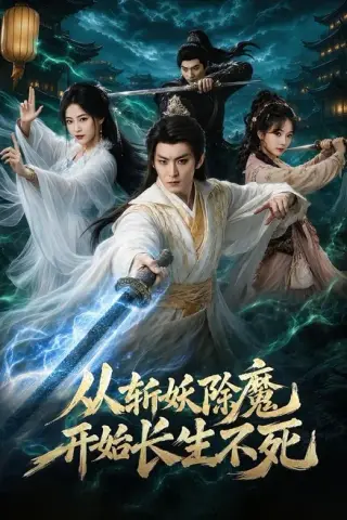 《从斩妖除魔开始长生不死（68集）厉家兵＆王思齐（百度网盘）》短剧封面