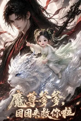 《魔尊爹爹，团团来救你啦（47集）（夸克网盘）》短剧封面