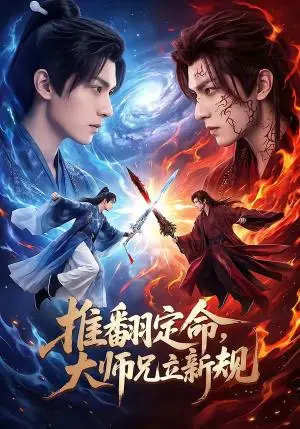 《推翻定命大师兄立新规（98集）（夸克网盘）》短剧封面