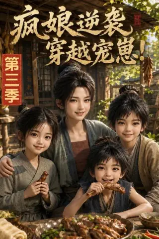 《疯娘逆袭，穿越宠崽！第三季（117集）（夸克网盘）》短剧封面