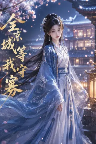 《全京城等我守寡（54集）（夸克网盘）》短剧封面