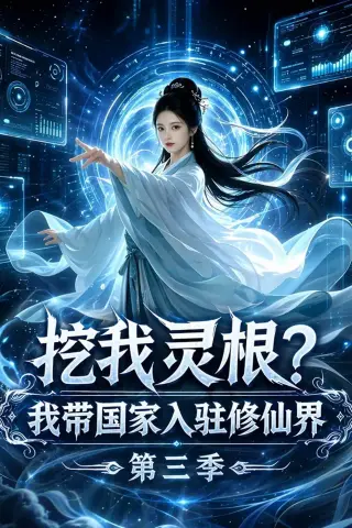 《挖我灵根？我带国家入驻修仙界第三季（67集）（夸克网盘）》短剧封面