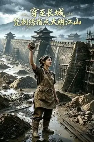 《穿至长城凭刺绣指点大明江山（30集）（夸克网盘）》短剧封面