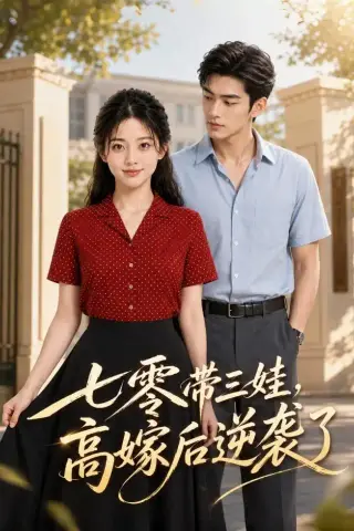 《七零带三娃，高嫁后逆袭了（47集）AI短剧（夸克网盘）》短剧封面