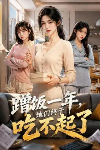 《蹭饭一年，她们终于吃不起了（32集）Ai短剧（百度网盘）》短剧封面